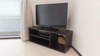 32型の液晶テレビ標準設置。その他家電製品が揃っています