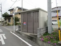 入居者様専用ゴミ庫です。