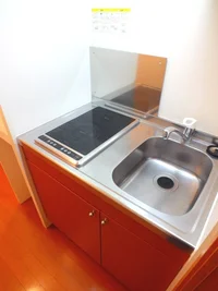 2口電気コンロ