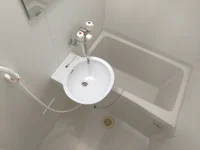 雨の日に便利な浴室乾燥機能付き♪