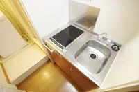 2口コンロのラジエントヒーターはお手入れ簡単♪