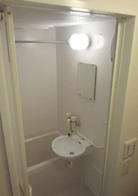 雨の日にも便利な浴室乾燥機付き