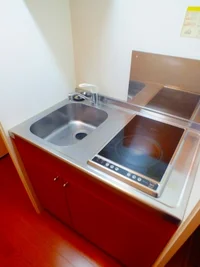 2口電気コンロ