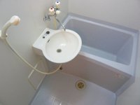 浴室換気乾燥機付き。