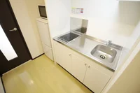 ワイドキッチンでゆったりとお料理が楽しめますよ♪