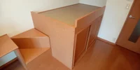 収納つきベット