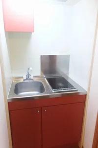 2口ラジエントヒーター設置済み