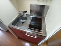 一人暮らしにピッタリの機能的なシンク