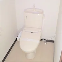 シャワータイプのノズル付きで鏡裏は全て収納スペース