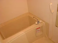 トイレと別のセパレートタイプなので、洗い場もあります。