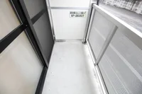 日当たり良好な南西向きのバルコニー