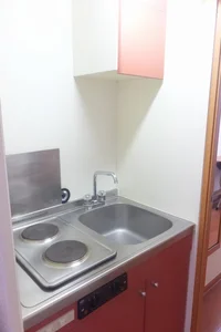 ２口電気コンロ設置済み