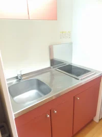 ２口ラジエントヒーター設置済み