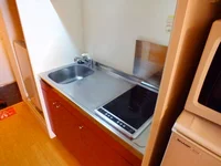 ２口電気コンロ