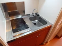 2口電気コンロ