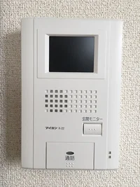 モニター付きインターフォンです