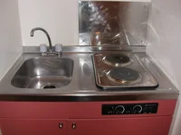 2口電気コンロ