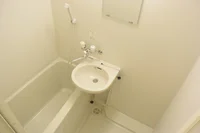 洗面台も完備