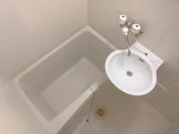 雨の日に便利な浴室乾燥機能付き♪