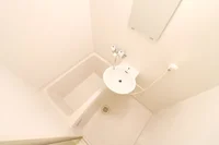 浴室乾燥機付きで雨の日もばっちりお洗濯♪