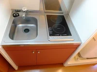 2口電気コンロ