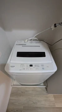 洗濯機も完備♪