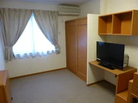 1階はフローリング、2階はじゅうたんです。