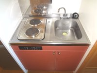 安心安全の電気コンロ 2口