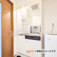 ガスコンロ付きのキッチン♪