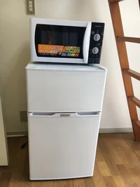 電子レンジ＆冷蔵庫