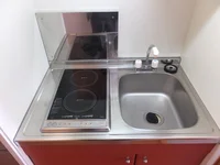 ２口電気コンロです