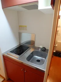 2口電気コンロ