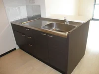 広々対面キッチン