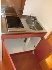 2口電気コンロ