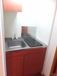 ２口ラジエントヒーター設置済みです。