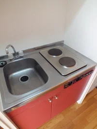 2口電気コンロ