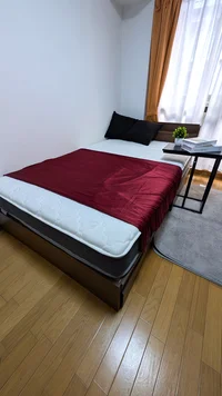 雰囲気良しのベッド♪