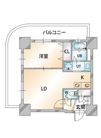 「ノースステイ中島公園タワー」間取図画像