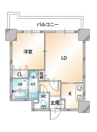 「ノースステイ中島公園タワー」間取図画像