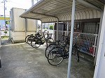 屋根付き駐輪場