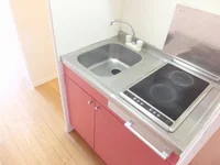 2口コンロのラジエントヒーターです。