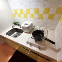 2口ガスコンロ♪開放的♪