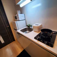 2口ガスコンロでお料理も楽ちん♪♪