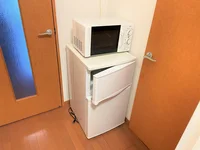 テレビ、冷蔵庫、洗濯機、電子レンジ付物件