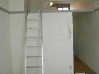 使い方自由なロフト付き。