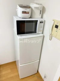 冷蔵庫・電子レンジも完備です♪