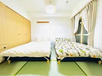 寝室　＊リネン類はイメージ