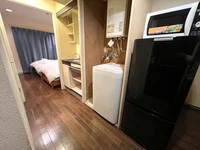 冷蔵庫、電子レンジ、洗濯機