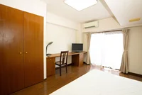 エアコン付きで夏場も快適