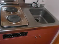 2口電気コンロ